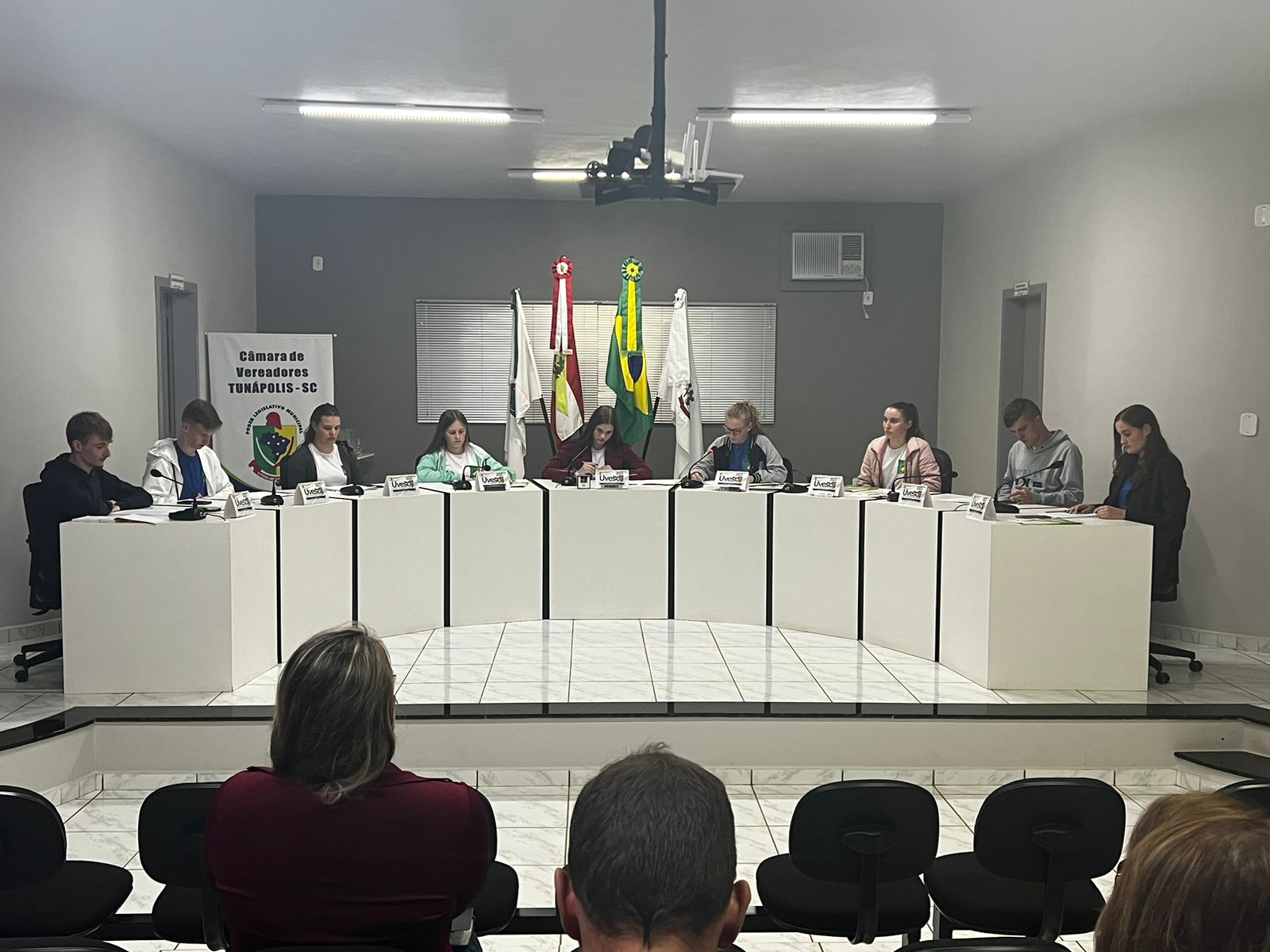 1ª Sessão Ordinária do Programa Jovem Vereador Mirim no ano de 2023